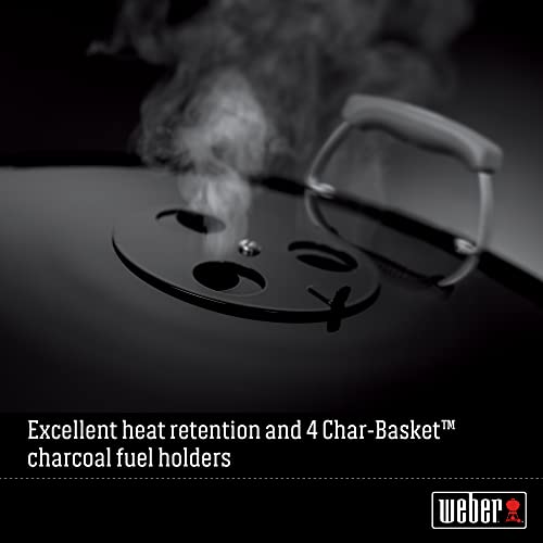 Weber The Ranch Charcoal Kettle Grill Black