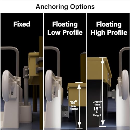 YAKport Personal Kayak Launch Station for Docks Tan