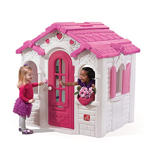 Step2 Sweetheart Playhouse with Kitchenette Pink/White