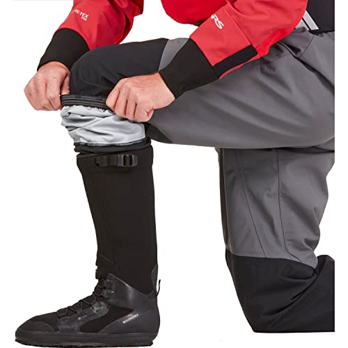 NRS Men's Recoil Gore-TEX Pro Dry Bibs Gray XL