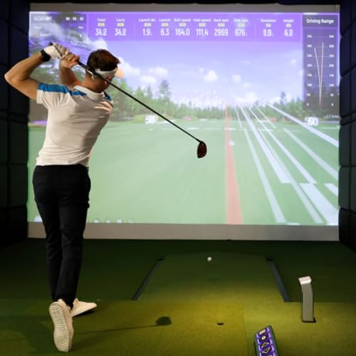 PlayBetter GolfJoy GDS Plus Launch Monitor Bundle with Premium Golf Balls