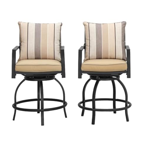 PatioFestival 11-Piece Outdoor Bistro Set Beige