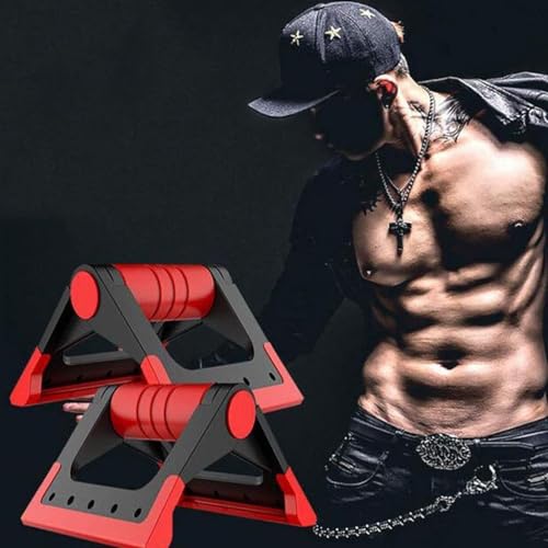 MIOBER Push Up Bars Exercise Training Stands - Fitness Chest Grip Sports Muscular Handles Board Rack
