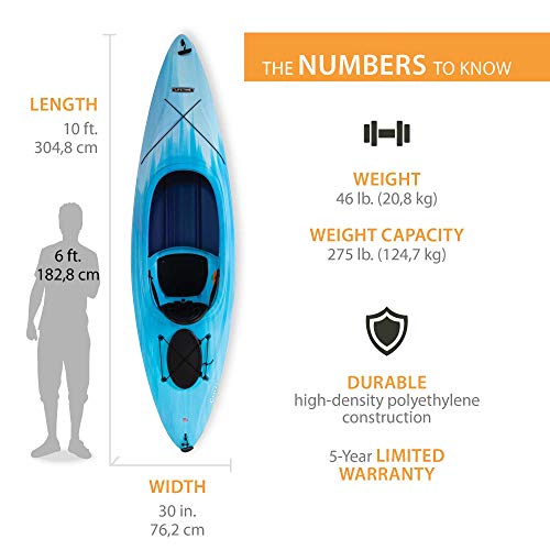 Lifetime Cruze 100 Sit-in Kayak 2-Pack Sky Fusion
