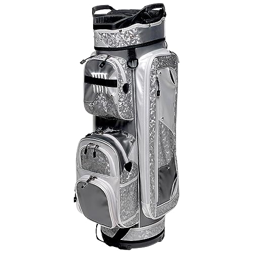 Glove It Ladies Golf Cart Bag 15-Way Divider Titanium
