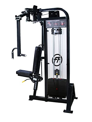 French Fitness Tahoe PEC Fly/Rear Delt Machine Black