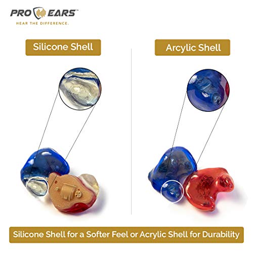 Pro Ears Pro Fit Spot Custom Electronic Ear Plugs Transparent