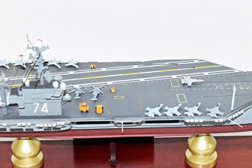 Squadron Nostalgia LLC USS John C Stennis CVN-74 Nimitz Class Carrier Model Mahogany 24 Inch Navy