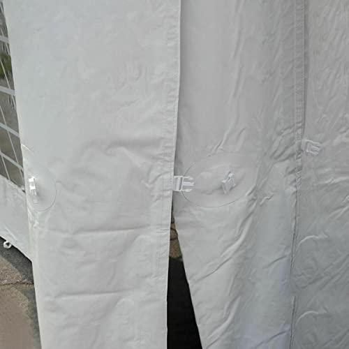 TentandTable 30' x 40' Premium Blockout Sidewall Kit for Party Tents White