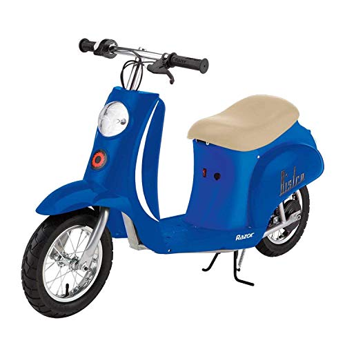 Razor Pocket Mod Miniature Euro Electric Scooter 2-Pack Blue & Red