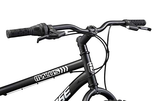 Mongoose Malus Fat Tire Mountain Bike 26-Inch Matte Black