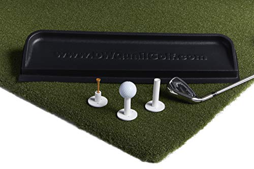 DURA-PRO Perfect Reaction Golf Mat 4x5 Feet Premium Turf Indoor/Outdoor - Golf Stance Mat with Accessories