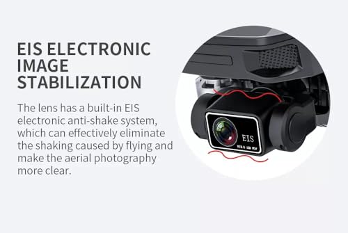 ISPEKTRUM iSKF101 Drone 4K Camera 3-Axis Gimbal Dark Grey