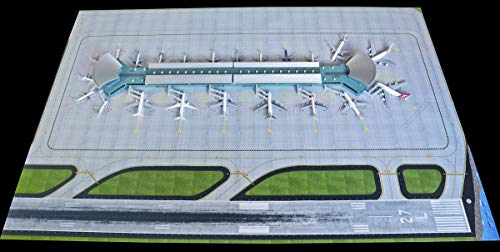 Daron Gemini Jets Airport Terminal 1:400 Double Rotunda 22 Gates Multicolour