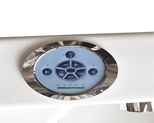 SIMBASHOPPING USA Whirlpool Corner Bathtub Hydrotherapy IBIZA 59.05