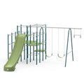 Activplay Modular Jungle Gym Set for Kids Outdoor Playset with Swing, Slide, Monkey Bars