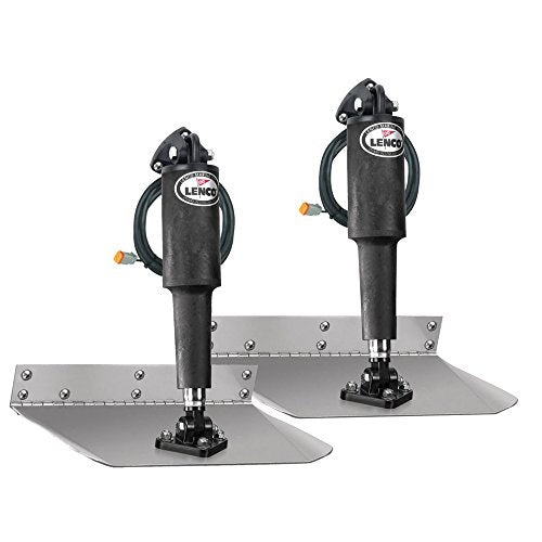 LENCO MARINE 9 x 12 Standard Trim Tab Kit 12V