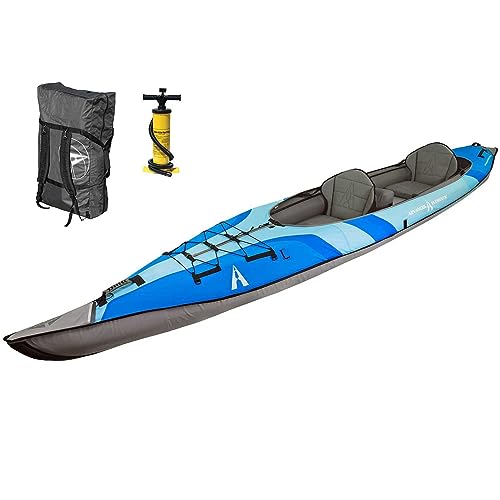 ADVANCED ELEMENTS AdvancedFrame™ Convertible Elite SE Kayak with Pump Light Blue