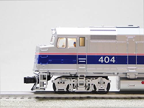 Model Power Amtrak F40PH Diesel Locomotive Engine #404 O Gauge Multicolor
