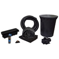 HALF OFF PONDS Simply Waterfalls 4000 Waterfall Kit with 10' x 20' EPDM Liner and 4,000 GPH Pump Black