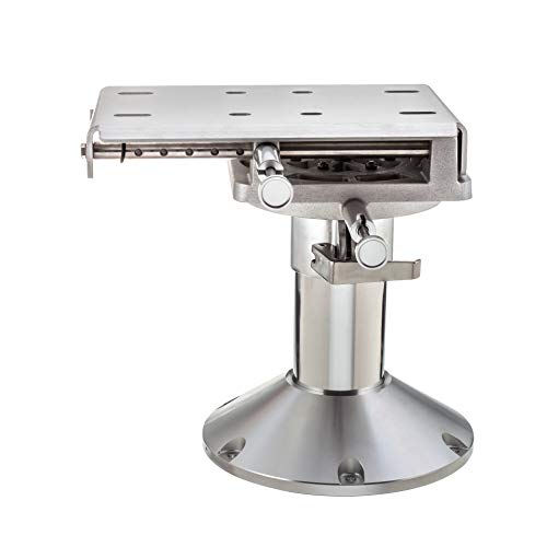 Garelick Pedestal Seat Base 14 3/8-18 3/8-Inch Silver