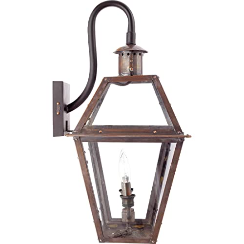Bailey Street Home 2 Light Wall Lantern Aged Copper Finish Copper