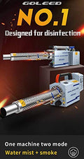 Muss #1 Thermal Dry Fogger Smoke+Mist Machine Disinfection ULV Sprayer S1020L Silver