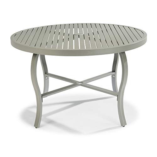 Homestyles 5 Piece Outdoor Dining Set 48" Table Grey