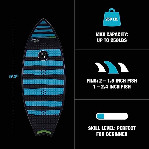Hyperlite Broadcast Wakesurfer Black/Blue