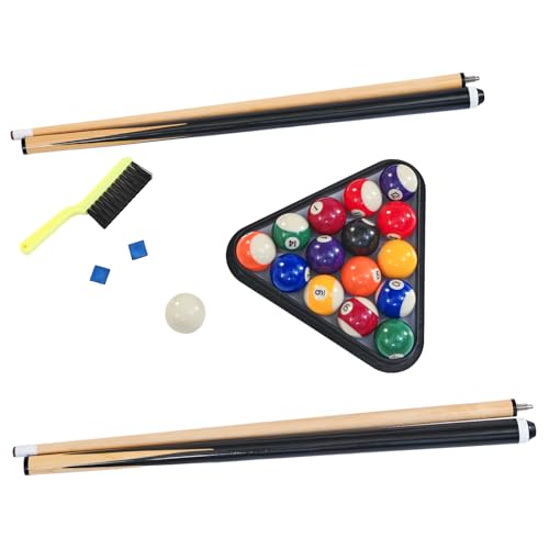 Zyerch 6-ft Pool Table with Table Tennis Top, Portable Billiards Table for Kids - Red with Black Felt