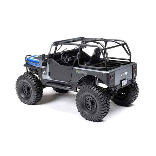 Axial RC Truck 1/10 SCX10 III Jeep CJ-7 4WD Brushed RTR Grey