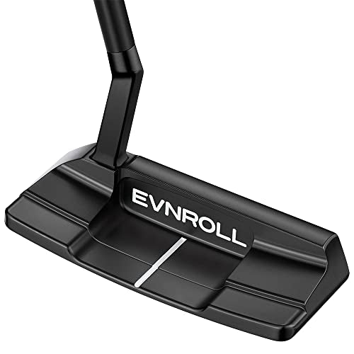 Evnroll 2023 EV2 MidBlade Putter RH Black Silver