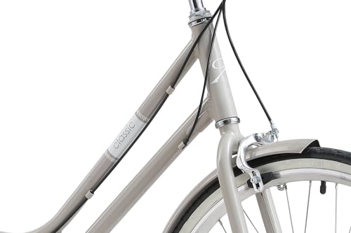 XDSBIKE XDS 26" Classic 7sp Women's City Commuter Hybrid Bike Beige
