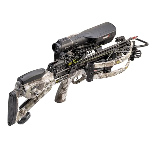 TenPoint Flatline 460 Oracle X Crossbow Black - 460 FPS, Burris Rangefinding Scope, ACUslide System
