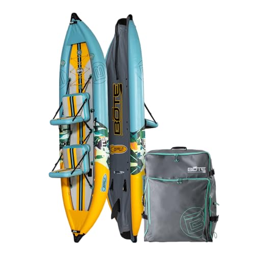 BOTE Zeppelin Aero 12 FT Inflatable Kayak Package Native Paradise