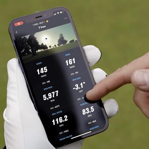 Full Swing Kit Golf Portable Launch Monitor Black-Gray