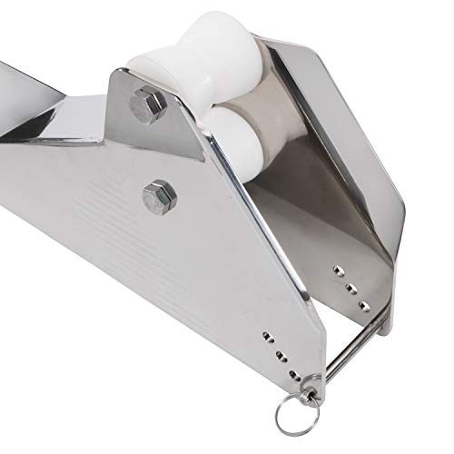 Lewmar Bow Roller for Claw, Bruce, Delta Anchors up to 44lbs Stainless Steel
