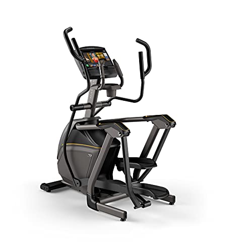Matrix Fitness E50 Elliptical Trainer with XIR Console Black/Yellow