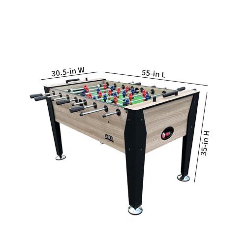 KICK Hades 55" Foosball Table Brown