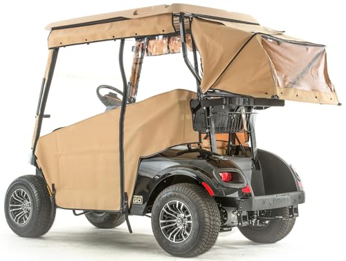 Golf Cart King Pro-Touring Golf Cart Enclosure EZGO TXT48 Linen