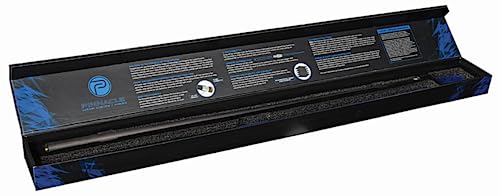 LUCASI LP30 Cue Coffee Wash-Stained Maple Birdseye 6-Point Black Points