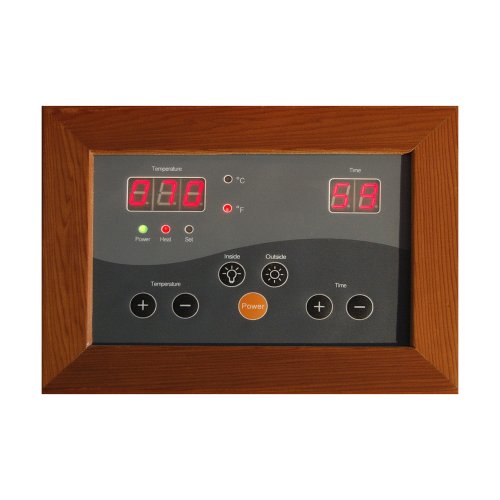 Blue Wave Radiant Saunas BSA1312 3-Person Cedar Corner Infrared Sauna