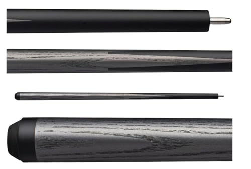 Bull Carbon LD5/6/7 Series Billiards Pool Cue Stick with 29" Carbon Fiber Uniloc Quick-Release Low Deflection Shaft Silver/Black