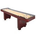 Hathaway Challenger Shuffleboard Table Dark Cherry Finish