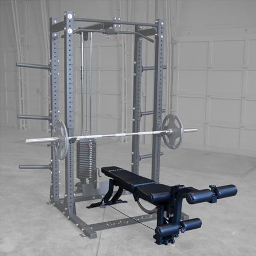 Body-Solid Adjustable Weight Bench with Leg Developer Black