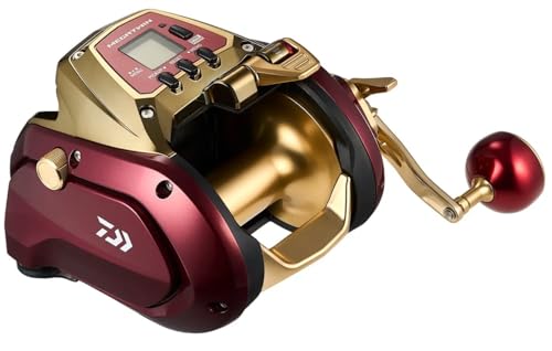 Daiwa Seaborg Power Assist Electric Reel 1800M-RJ Right Hand Red/Gold