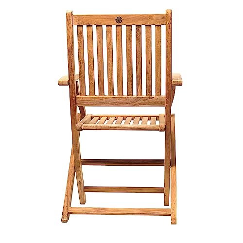 Amazonia Teak Dubai 9-Piece Square Dining Set Light Brown