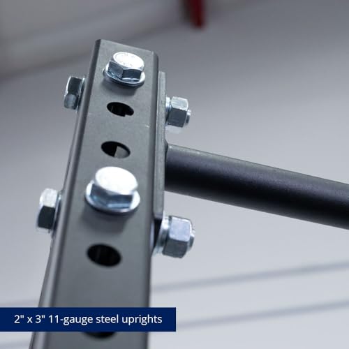 Titan Fitness T-3 Series Black Tall Power Rack 36in Depth Weight Plate Holders 1,100 LB Capacity