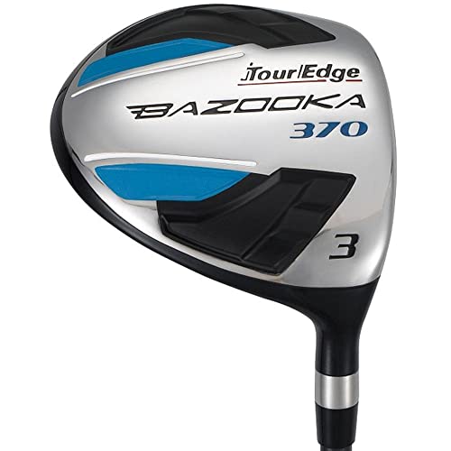 Tour Edge Bazooka 370 Complete Golf Set Uniflex-Steel Left-Handed Black/Blue