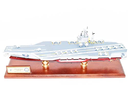 Squadron Nostalgia LLC USS Carl Vinson CVN-70 Aircraft Carrier 24 Inch Mahogany Scale Model Navy